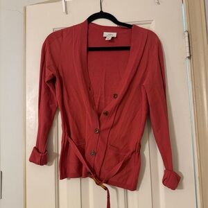 LOFT button down cardigan